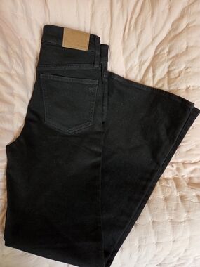 Madewell Black Vintage Flare Jeans